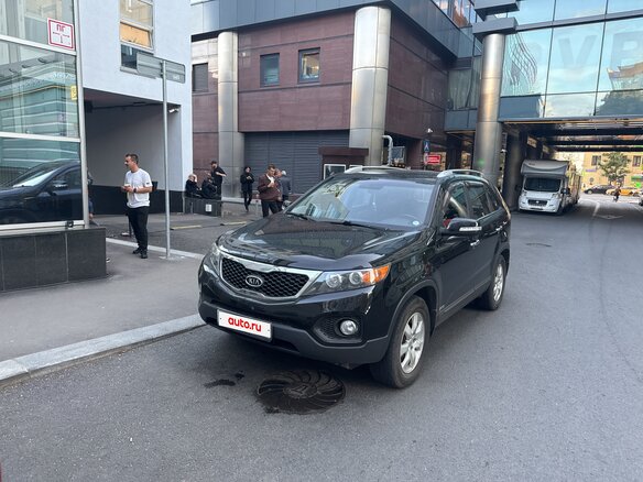 2012 Kia Sorento II, чёрный - вид 12