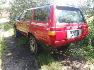 1993 Toyota 4Runner II, красный, 400000 рублей, вид 5