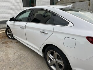 2018 Hyundai Sonata VII (LF) Рестайлинг, белый, 1750000 рублей, вид 1