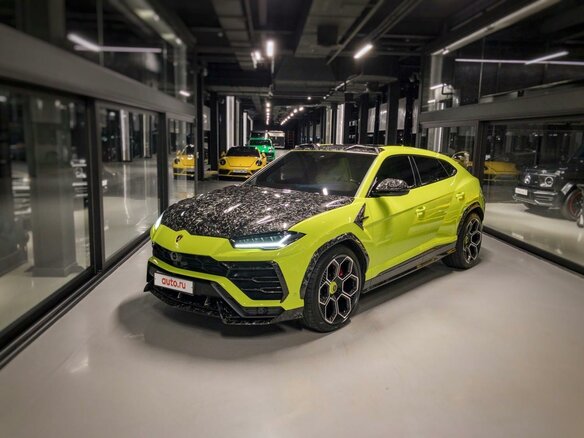 2021 Lamborghini Urus I, зелёный - вид 3