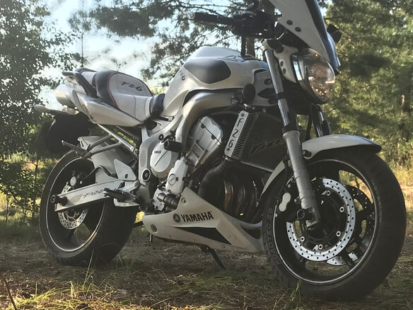 2004 Yamaha FZ6, белый, 450000 рублей - вид 5