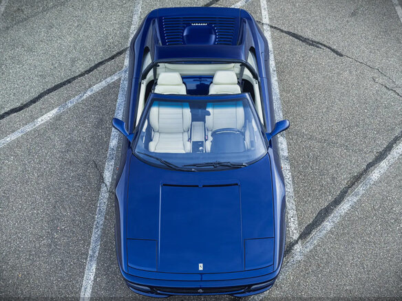 1996 Ferrari F355 GTS, синий - вид 6