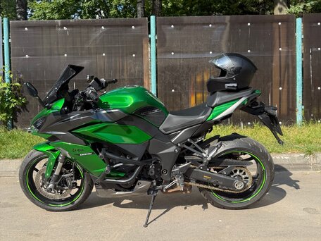 2020 Kawasaki Ninja 1000 SX, зелёный, 1100000 рублей, вид 3