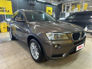 2013 BMW X3 20i xDrive II (F25), коричневый, 1650000 рублей, вид 4