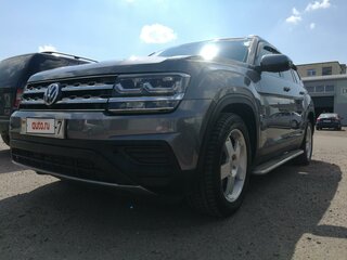 2019 Volkswagen Atlas I, серебристый, 3050000 рублей, вид 4