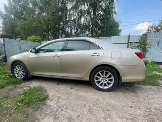 2012 Toyota Camry VII (XV50), бежевый, 1250000 рублей, вид 4