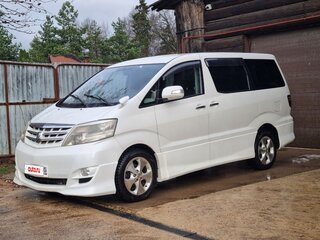 2008 Toyota Alphard I Рестайлинг, белый, 1750000 рублей, вид 1
