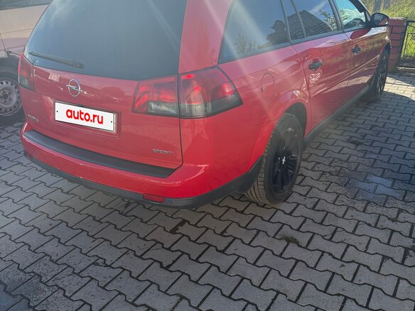 2008 Opel Vectra C Рестайлинг, красный - вид 4