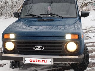 2014 Lada (ВАЗ) 2121 (4x4) I Рестайлинг, синий, 400000 рублей, вид 2
