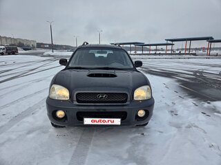 2003 Hyundai Santa Fe I, чёрный, 520000 рублей, вид 2