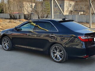 2016 Toyota Camry VII (XV50) Рестайлинг, синий, 2490000 рублей, вид 1