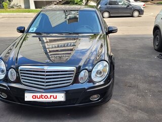 2007 Mercedes-Benz E-Класс 220 III (W211, S211) Рестайлинг, чёрный, 880000 рублей, вид 2