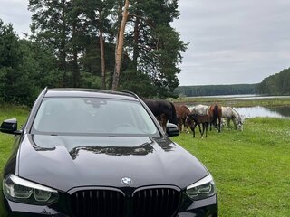 2019 BMW X3 20i xDrive III (G01), чёрный, 3495000 рублей, вид 1