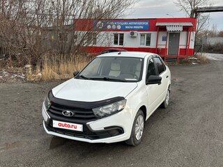 2020 Lada (ВАЗ) Granta I Рестайлинг, белый, 560000 рублей, вид 1