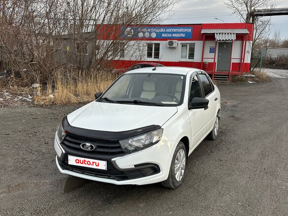 2020 Lada (ВАЗ) Granta I Рестайлинг, белый, 560000 рублей