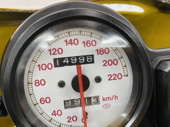 2000 Ducati Monster 400, жёлтый, 255000 рублей - вид 16