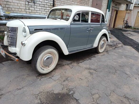 1956 Москвич 401-420, бежевый, 700000 рублей