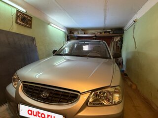 2006 Hyundai Accent ТагАЗ II, серебристый, 1150000 рублей, вид 1