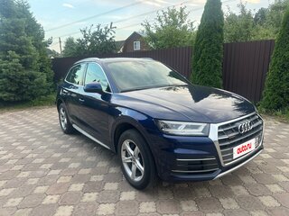 2018 Audi Q5 II (FY), синий, 2500000 рублей, вид 1