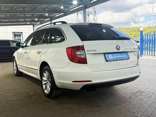 2014 Skoda Superb DSG II Рестайлинг, белый, 1479000 рублей, вид 3
