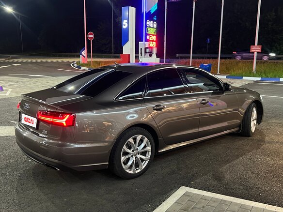 2015 Audi A6 IV (C7) Рестайлинг, серый, 1990000 рублей - вид 11