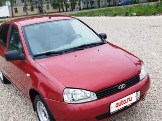 2011 Lada (ВАЗ) Kalina I, красный, 335000 рублей, вид 2