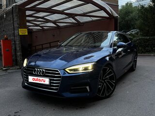 2017 Audi A5 II (F5), синий, 2890000 рублей, вид 1