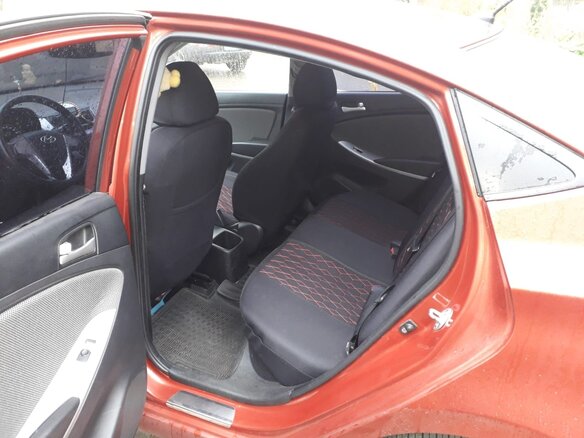2011 Hyundai Solaris I, пурпурный, 900000 рублей - вид 15