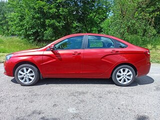 2020 Lada (ВАЗ) Vesta I, красный, 790000 рублей, вид 4