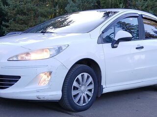 2014 Peugeot 408 I, белый, 495000 рублей, вид 4