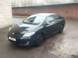 2011 Toyota Corolla X (E140, E150) Рестайлинг, чёрный, 959000 рублей, вид 1