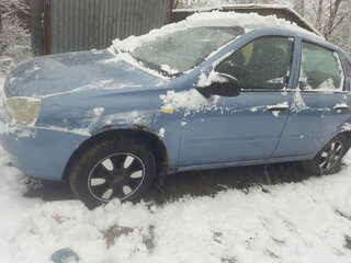 2007 Lada (ВАЗ) Kalina I, серый, 220000 рублей, вид 1