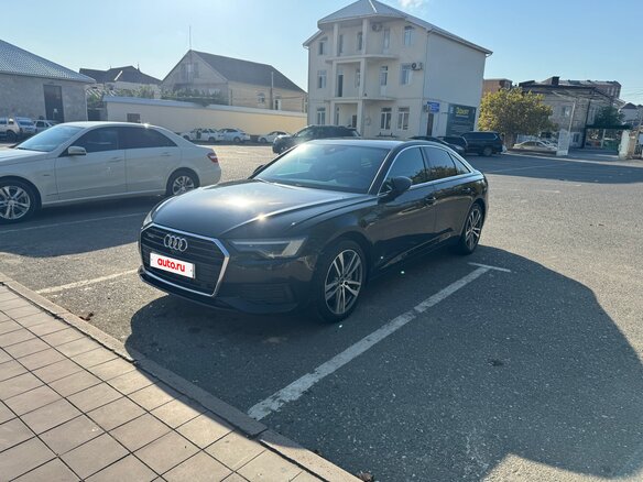 2021 Audi A6 45 TFSI V (C8), чёрный, 4250000 рублей - вид 1