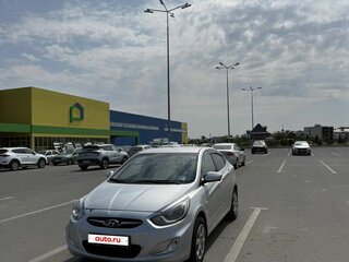 2012 Hyundai Solaris I, серый, 589000 рублей, вид 3