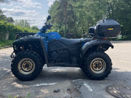 2014 CFMoto CF500-X5, синий, 480000 рублей, вид 4