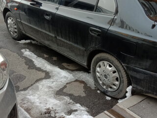 2007 Hyundai Accent ТагАЗ II, чёрный, 320000 рублей, вид 3