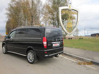 2010 Mercedes-Benz Viano L1 I (W639), чёрный, 1850000 рублей, вид 4