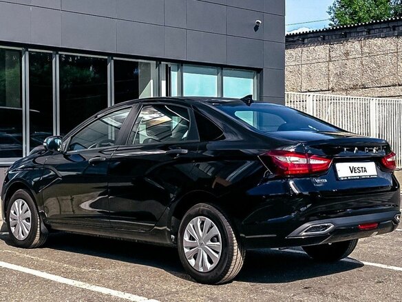 2026 Lada (ВАЗ) Vesta I Рестайлинг (NG), чёрный - вид 6