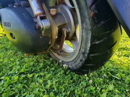 2004 Yamaha Majesty 125/180, чёрный, 100000 рублей, вид 3