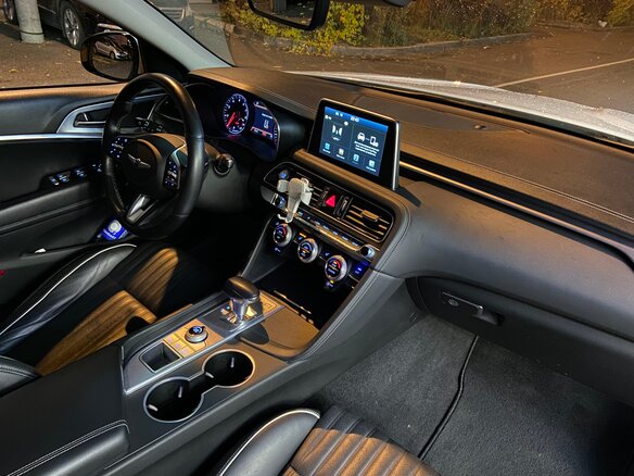 2019 Genesis G70 I, белый, 1700000 рублей - вид 11