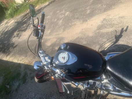1999 Yamaha XVS1100, чёрный, 420000 рублей, вид 5