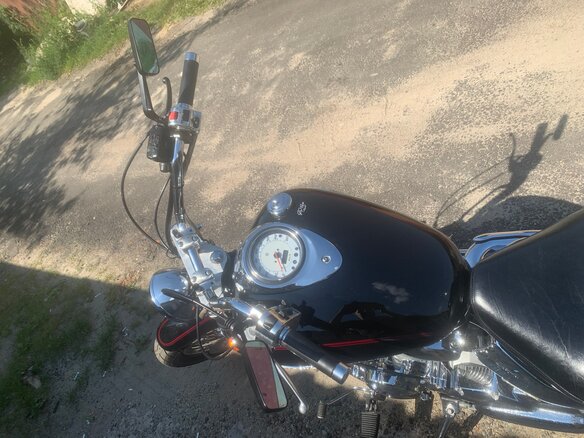 1999 Yamaha XVS1100, чёрный, 520000 рублей - вид 4