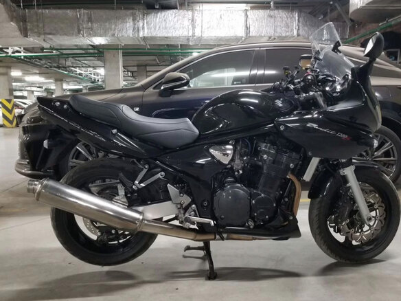 2003 Suzuki Bandit 1200, чёрный, 425000 рублей - вид 8