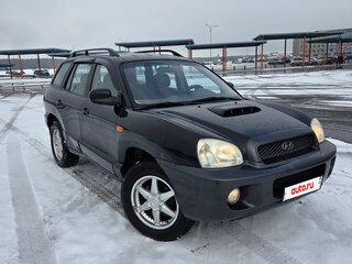 2003 Hyundai Santa Fe I, чёрный, 520000 рублей, вид 3