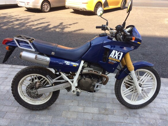 1988 Honda AX-1, синий, 400000 рублей - вид 5