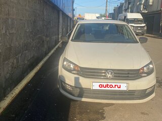 2016 Volkswagen Polo V Рестайлинг, белый, 950000 рублей, вид 2