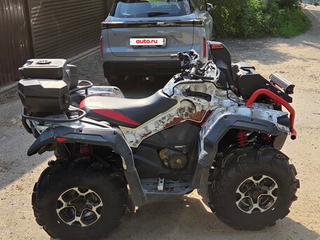 2016 BRP Can-Am Outlander Max DPS 570, белый, 850000 рублей, вид 5