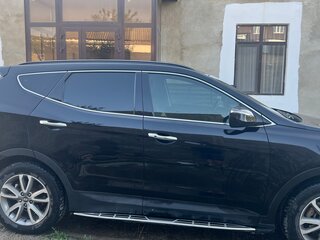 2013 Hyundai Santa Fe III, чёрный, 1750000 рублей, вид 3