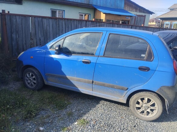 2007 Chevrolet Spark II, синий, 235000 рублей - вид 5