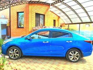 2017 Kia Rio IV, синий, 1649000 рублей, вид 2